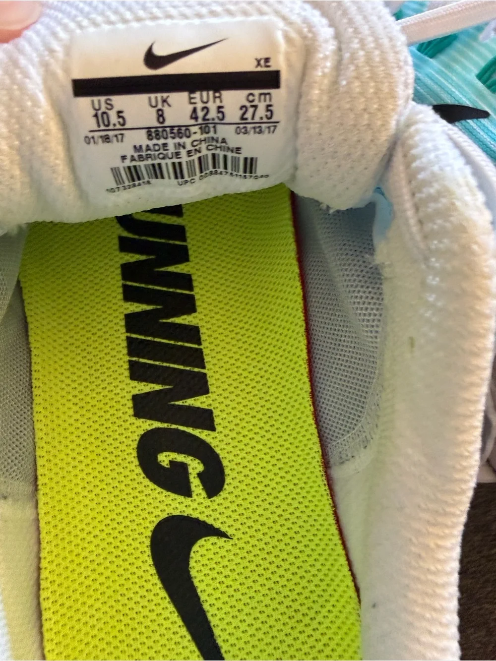 Women’s Nike Zoom Pegasus 34 size 10.5